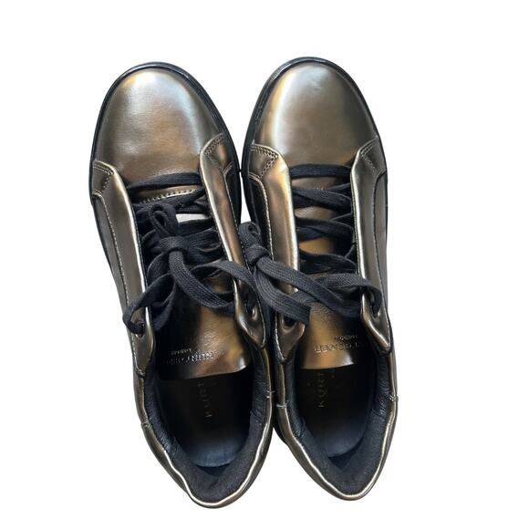 KURT GEIGER Men\'s Laney Metallic Leather Sneakers Size EU41/US8 main image 4